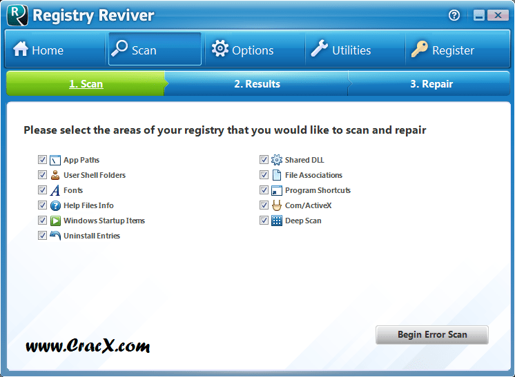 Registry Reviver License Key Crack Free